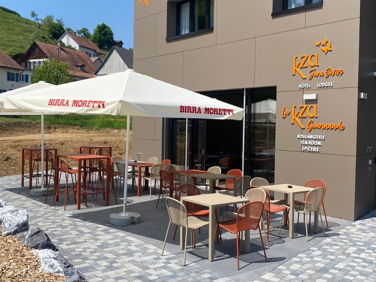Hotel Kza Jura Swiss Courtedoux Exterior foto