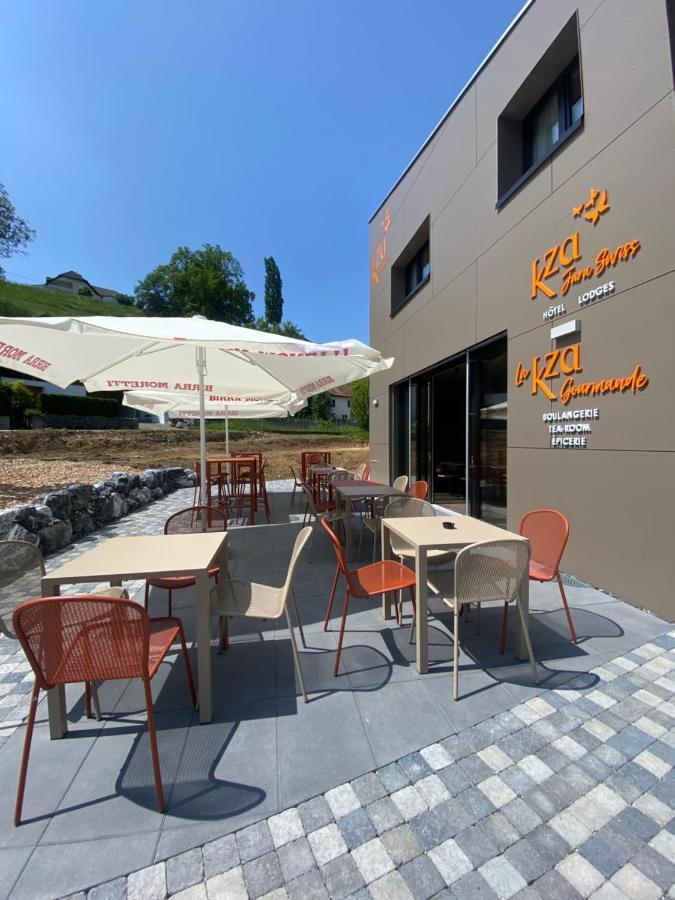 Hotel Kza Jura Swiss Courtedoux Exterior foto